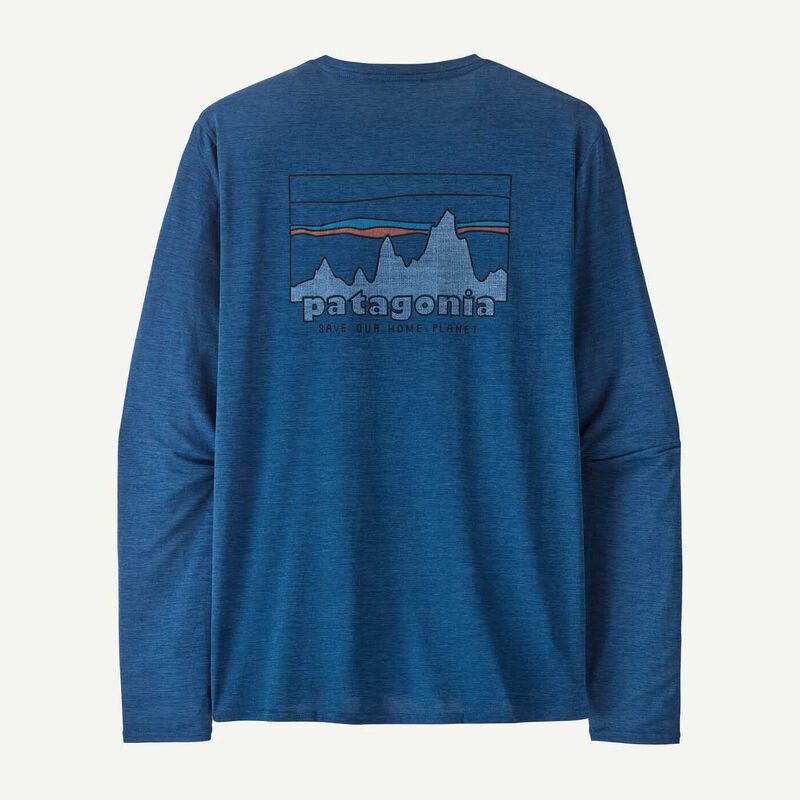 Patagonia Men's Long-Sleeved Capilene® Cool Daily Graphic Shirt image number 2